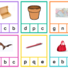 Phonics clip cards