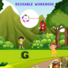 Wipe and Wonder Phonics Level 1 Reusable Workbook